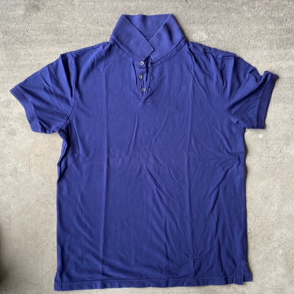 VELVET Blue Collar Golf Shirt FIS LIKE A MED!!!!
